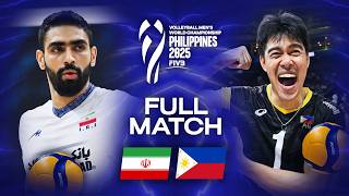 Iran 🇮🇷 vs. Philippines 🇵🇭 - Men's World Championship 2025 | Full Match