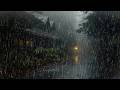 Heavy Rainstorm Thunder Sounds For Sleeping Beat Insomnia Deep Sleep White Noise