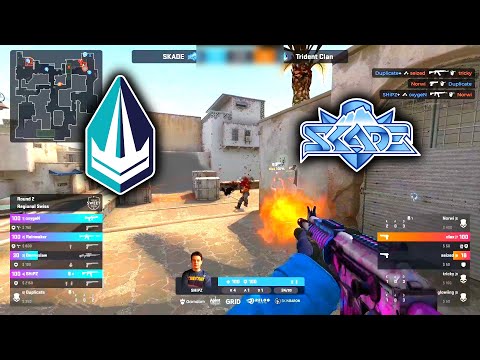 SKADE vs Trident - Snow Sweet Snow 2 - DUST 2 Highlights