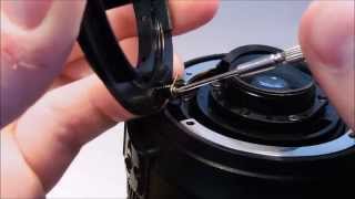 How To Replace: Bayonet Mount on a Nikon AF-S DX 1