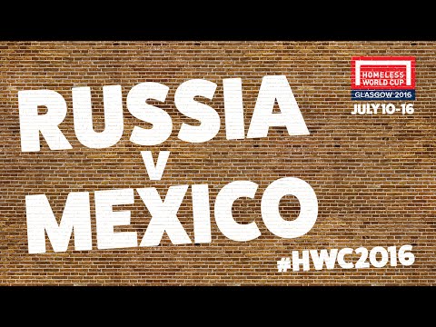 Russia v Mexico l Semi Final | Homeless World Cup