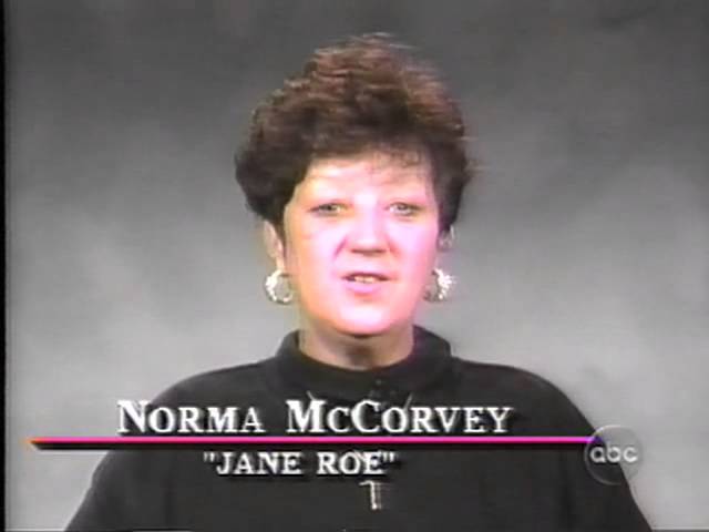 Video: Norma McCorvey on Nightline August 10, 1995
