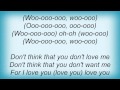 Bo Diddley - You Know I Love You Lyrics