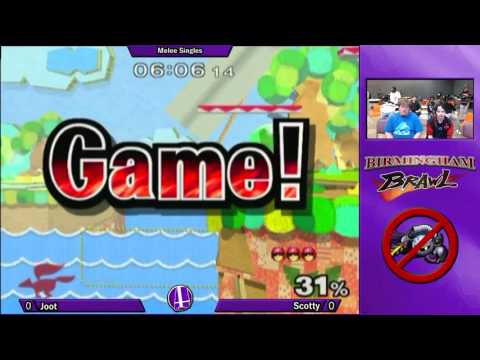 Birmingham Brawl 6 Melee Singles - Hermit (Fox) vs. j00t (Falcon)