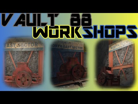 Fallout 4 - Where are all of the Vault 88 Workbench sites | 3 Additional Build Locations