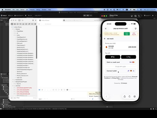 Breeze Payment SDK video