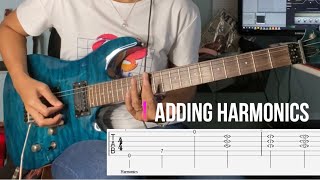 Easy Chords and Harmonics to play Limp Bizkit - Boiler (Tutorial and Cover)