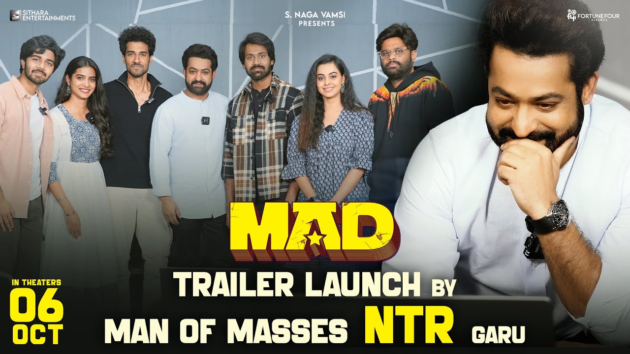 #MAD Theatrical Trailer Launch by MAN OF MASSES Jr. NTR | Oct 6th Release