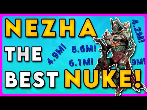 Warframe Nezha Prime Build | The BEST Nuke Frame in Steel Path 2025!