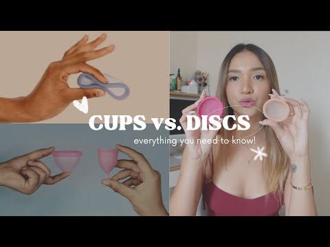 MENSTRUAL CUP vs. MENSTURAL DISC: which one is better? | Angel Dei