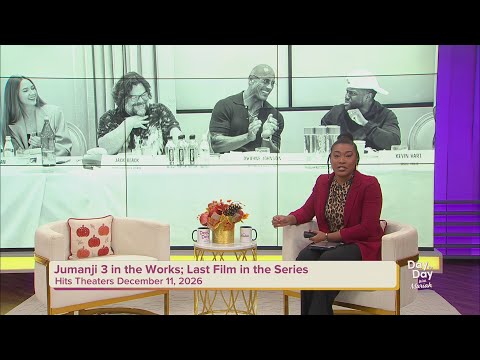 Jumanji 3 in the Works; Last Film in the Series | November 13, 2025 | Day to Day with Mariah