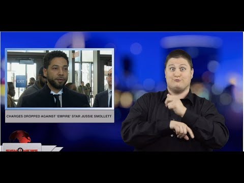 Charges dropped against ‘Empire’ star Jussie Smollett (ASL - 3.26.19)