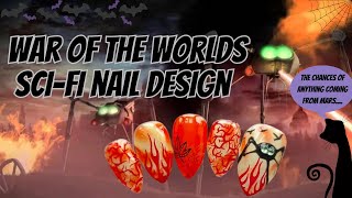 War Of The Worlds SCI-FI Nail designs @bornprettyofficial