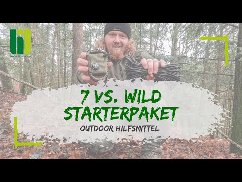 7 vs. WILD STARTERPAKET - Survival Kit, Paracord und Co. - Hilfsmittel für Dein Outdoor Abenteuer!