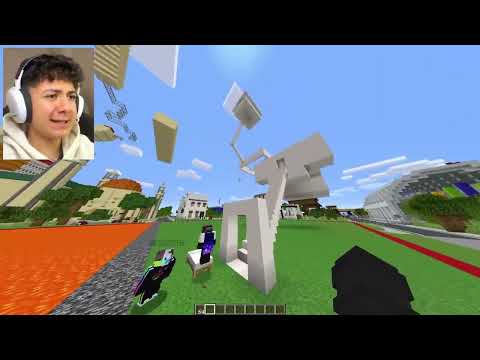 NOOB vs PRO ÖLÜMCÜL HIZ TRENİ YAPI KAPIŞMASI! - Minecraft