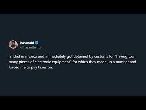 HasanAbi September 6, 2023 – NO STREAM TODAY (flying to Mexico)