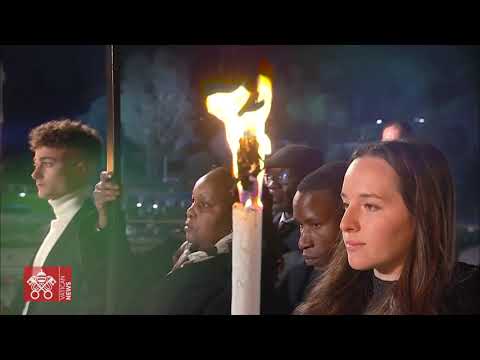 Highlights - April 7 2023 The Way of the Cross Pope Francis