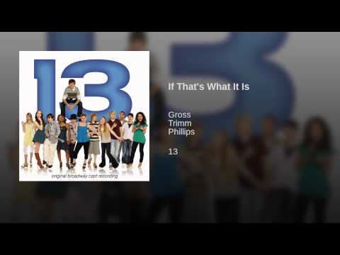 Video thumbnail for If That’s What It Is