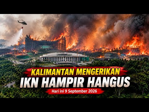 IKN DIKEPUNG API! KARHUTLA MENGAMUK DI KALIMANTAN TIMUR