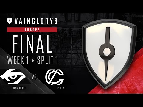 Team Secret vs Cyclone - Finals - Match 3 - Vainglory 8 Spring Opener EU Split 1 Week 1