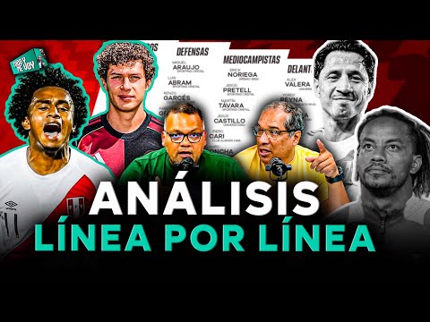 SELECCIÓN PERUANA: Análisis línea por línea | ¿Quiénes son los ausentes? | SEGMENTO #TocoYMeVoy