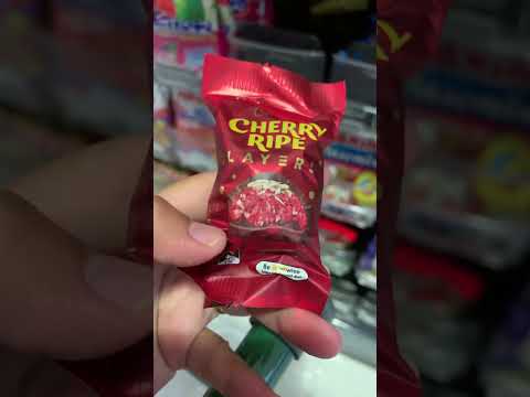 ASMR 🍫Cadbury Cherry ripe layers 🍒🍫#shorts #asmr #shortvideo