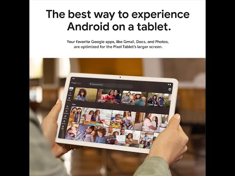 Google Pixel Tablet - Android Tablet with 11-Inch Screen and Extra-Long Battery Life - Hazel - 8 GB