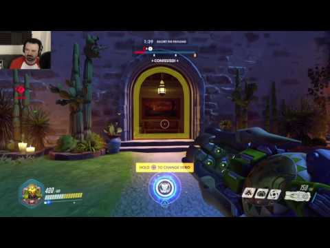 Overwatch Orisa Online MP co-op pt13 - Our Turn to Push the Payload