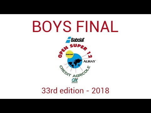 Henry TRUMP (GBR) vs. Kaylan BIGUN (USA)- Open Super 12 Auray Tennis - Boys Final