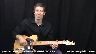 "Turn, Turn, Turn" by The Byrds / Pete Seeger : 365 Riffs For Beginning Guitar !!