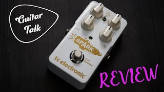 Video thumbnail for Guitar Talk - TC Electronic Spark Booster Pedal Review by Guitar Talk