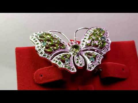 РАСПРОДАЖА серебряных брошей и брошь-подвесок с натуральными камнями. Цены под видео. ЧАСТЬ 3