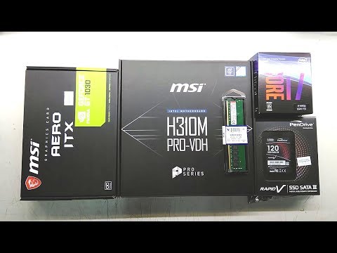 For computer msi h310m pro-vdh plus for 9th gen / 8th gen mo...