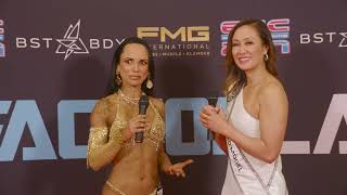 FMG International Worlds 2025 backstage interview with 328 Cecilia Fonseca