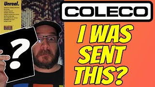 Unboxing Coleco Retro Gaming Handheld & Blaster Master Poster