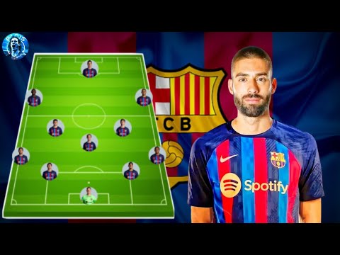 Barcelona Potential Lineup With January Transfers 2023 Ft Yannick Carrasco🔥😱