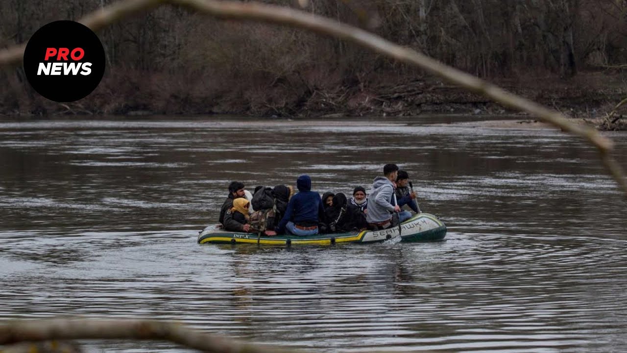 Evros: "gerettet" eine Gruppe von 145 illegalen Einwanderern auf einer griechischen Insel