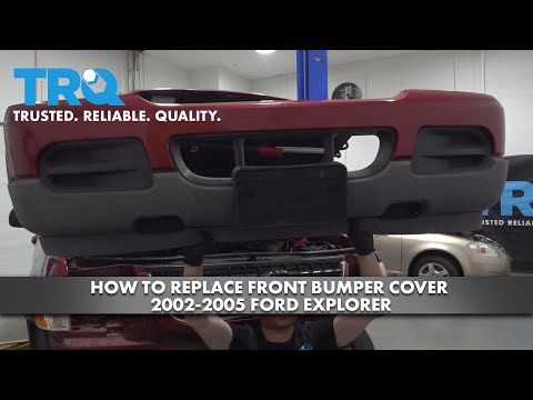 How to Replace Front Bumper Cover 2002-2005 Ford Explorer