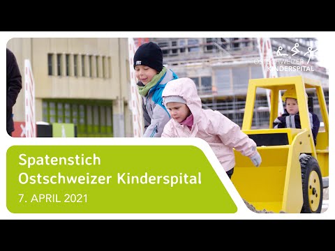Spatenstich des Ostschweizer Kinderspitals, 7. April 2021
