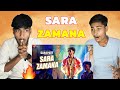 SARA ZAMANA Song REACTION GANAPATH Tiger Shroff Elli AvrRam VR Reaction