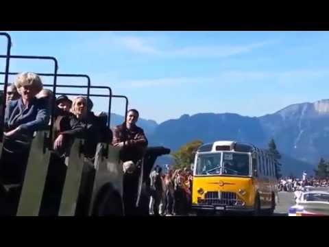 Rossfeldrennen 2016 Ford Mustang 350 GT Fahrer Roland Tubbesing