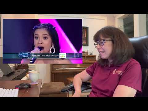 Music teacher reacts to Lyodra - Into the Unknown on Indonesian Idol!