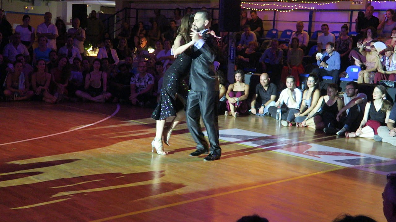 Javier Rodriguez & Moira Castellano at A Los Amigos Tango Festival, Rythymno Crete 2019 1