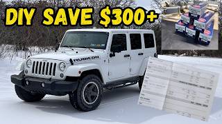 Jeep Wrangler Spark Plug Replacement (Save $300+ In A Few Hours!)