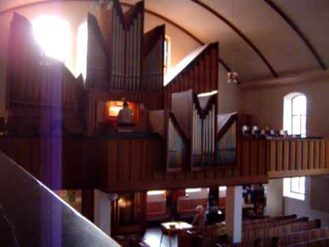 Erich Türk spielt: Fuge von Buxtehude