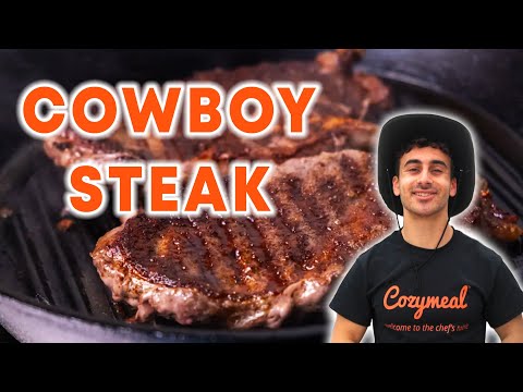 DELIGHT your Tastebuds With This Cowboy Steak Recipe!