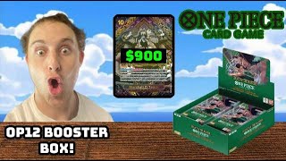 OP12 Legacy Of The Master Booster Box Opening! (Worth It?)