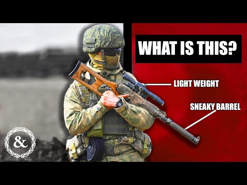 Why Russian Army Uses this Weird Close Combat Sniper Rifle