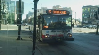 CTA 2006 New Flyer D40LF 1047 On Rt 77 Belmont