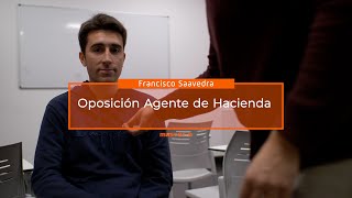 Francisco Saavedra aprueba a la primera las oposiciones a Agente de Hacienda Francisco Saavedra aprueba a la primera las oposiciones a Agente de Hacienda